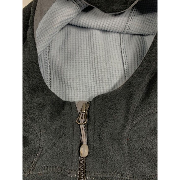 The North Face Jacket Womens M Black Windwall Full Zip Fleece Hooded Thermal TNF - Picture 13 of 14